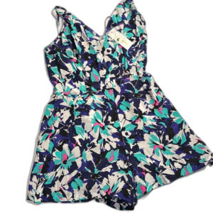 Yumi Kim Size XS Romper Multi-Colored Silk New with Tags **Read Carefully